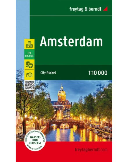 Cartographia Amszterdam City Pocket várostérkép-9783707922141