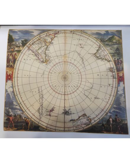 Cartographia Antik Déli-sark  31 x 27 - fóliázott karton 5999552542197