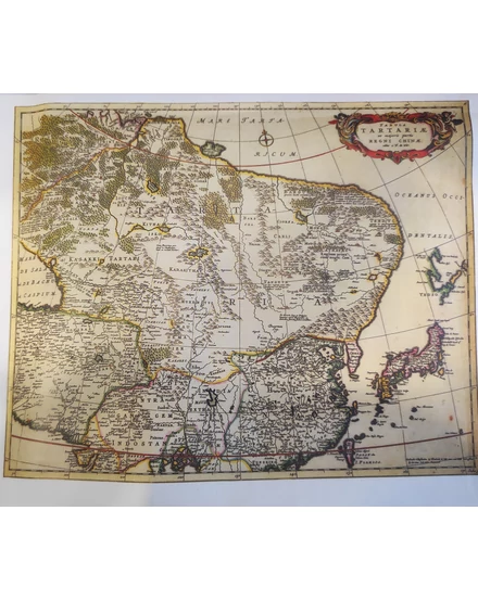 Cartographia Antik Tartaria  31 x 27 - fóliázott karton 5999552542289