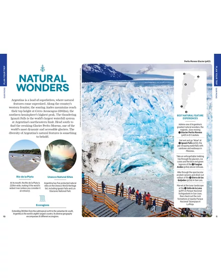 Argentína útikönyv Lonely Planet (angol)