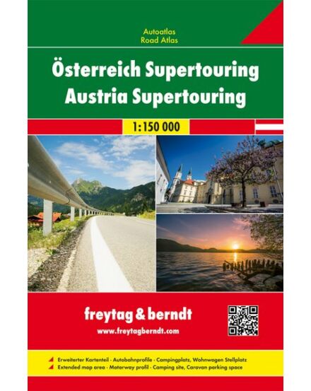 Cartographia Ausztria Supertouring atlasz (Freytag) 9783707917802