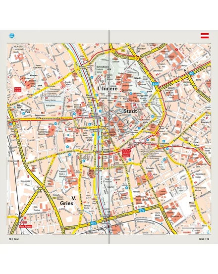 Cartographia Ausztria résztérkép 2. - Salzburg, Karintia, Stájerország, Dél-Burgenland-9783575016577
