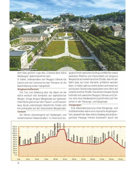 Cartographia Ausztria, Svájc, Olaszország kerékpáros kalauz - Esterbauer - 9783711101389