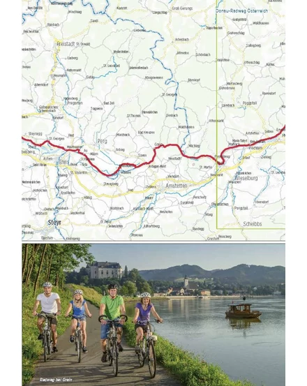 Cartographia Ausztria, Svájc, Olaszország kerékpáros kalauz - Esterbauer - 9783711101389