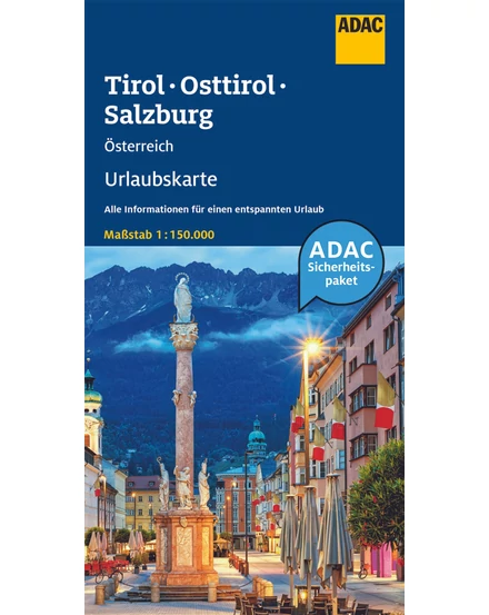 Cartographia-Ausztria szabadidőtérkép - Tirol-Kelet-Tirol-Salzburg - ADAC-9783826424007