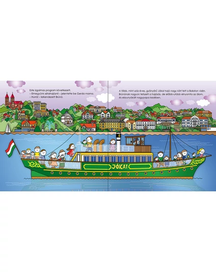 Cartographia Brúnó a Balatonon 1.- Balaton-felvidék-9789636030308