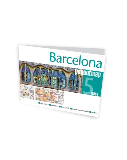 Cartographia Barcelona PopOut várostérkép 9781910218938