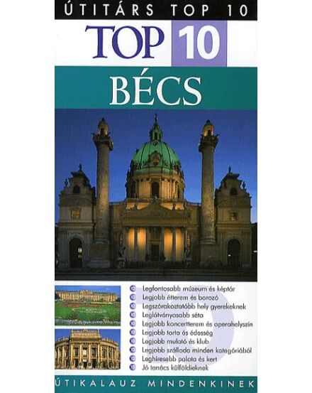 Cartographia Bécs útikönyv (Top 10) - Panemex 9789639825451