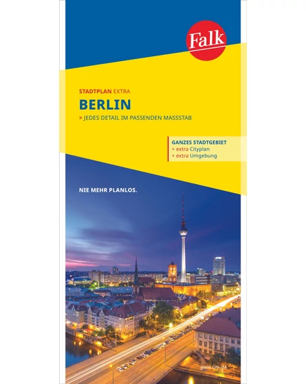 Cartographia Berlin Extra várostérkép 9783827900630