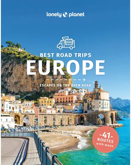 Európa (Best Road Trips) útikönyv Lonely Planet-9781838697396