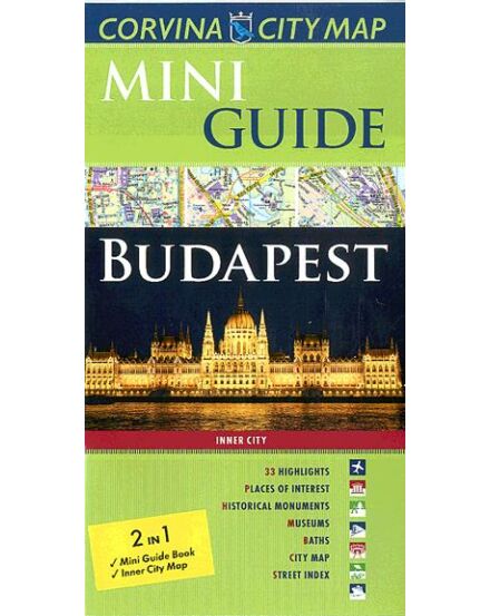 Cartographia Budapest mini guide 2 in 1 (angol) 9789631363227