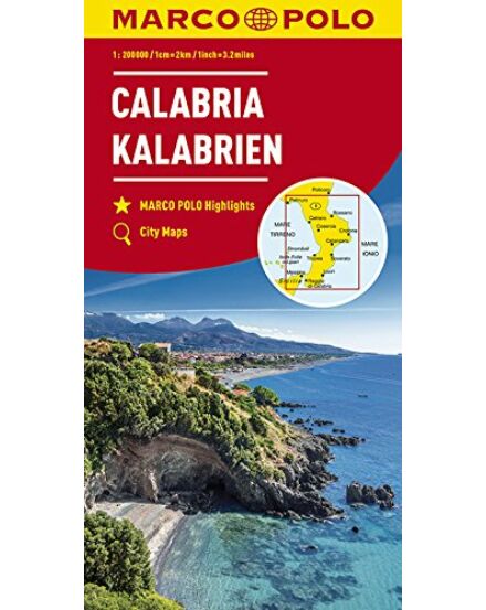 Cartographia Olaszország résztérkép - Calabria 9783829739856