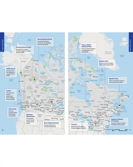 Kanada útikönyv Lonely Planet (angol)