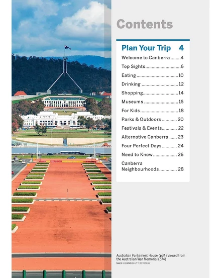 Cartographia Canberra Pocket útikönyv Lonely Planet-9781788682718