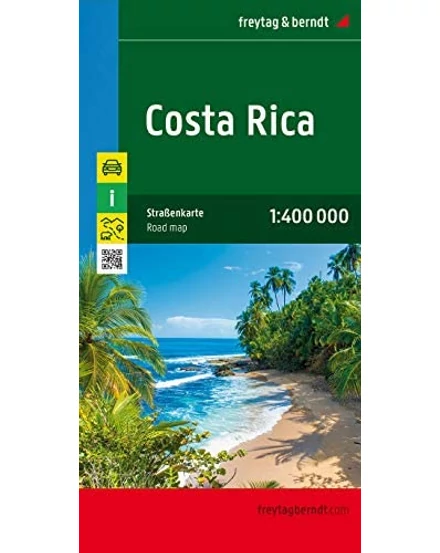 Cartographia Costa Rica térkép (Freytag) 9783707913910