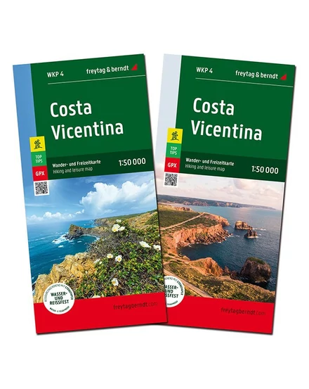 Cartographia-Costa Vicentina 2 részes turistatérkép szett - Freytag - 9783707920598