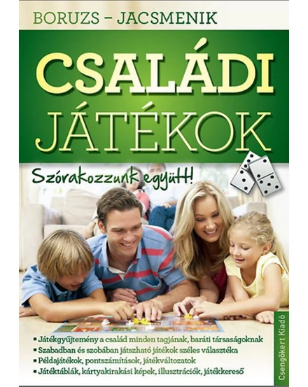 Cartographia Családi játékok - Társasjátékok könyve 9786155170942