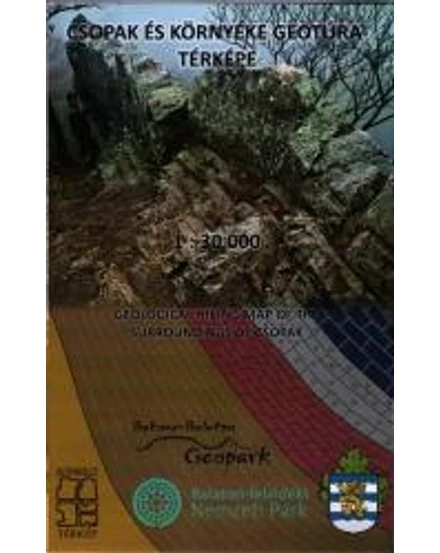 Cartographia Csopak és környéke geotúra térképe 9786150010342