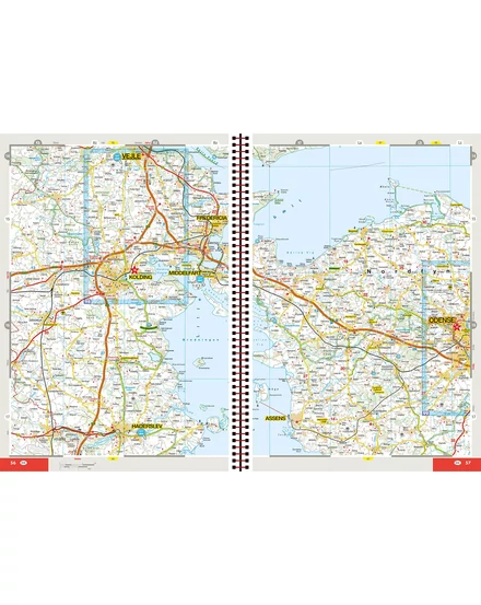 Cartographia Dánia atlasz- Marco Polo-9783575016591
