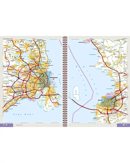 Cartographia Dánia atlasz- Marco Polo-9783575016591