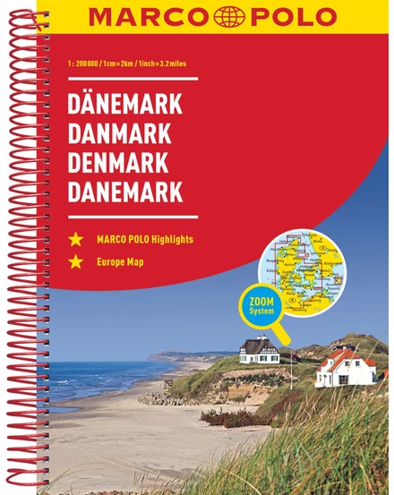 Cartographia Dánia atlasz- Marco Polo-9783575016591