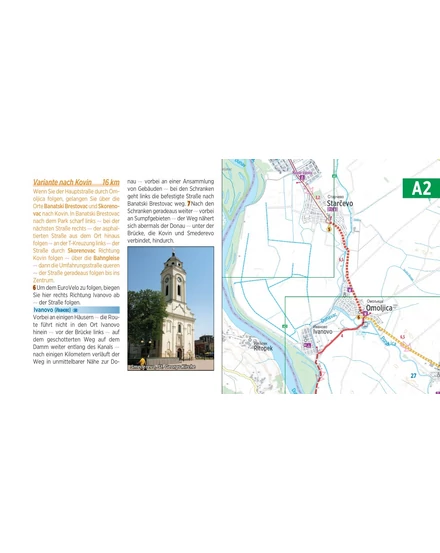 Cartographia Duna kerékpáros kalauz 5. Belgrád - Fekete-tenger (német) 9783711100412