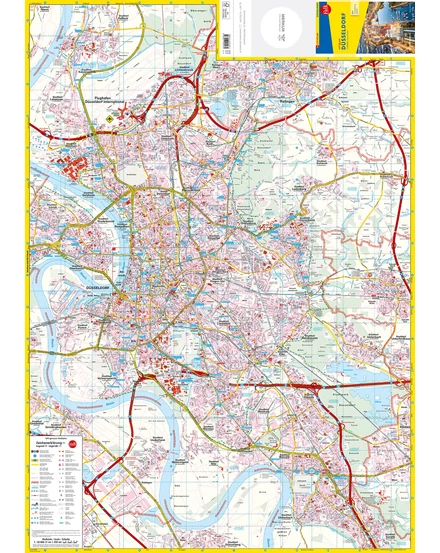 Cartographia-Düsseldorf várostérkép-Falk-9783827900272