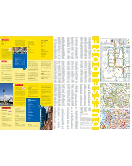 Cartographia-Düsseldorf várostérkép-Falk-9783827900272