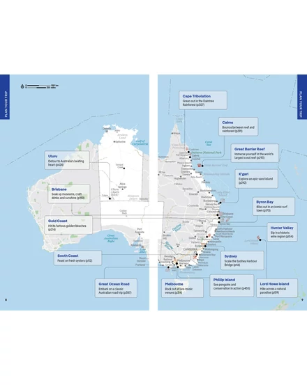 Ausztrália keleti partvidéke útikönyv Lonely Planet (angol)
