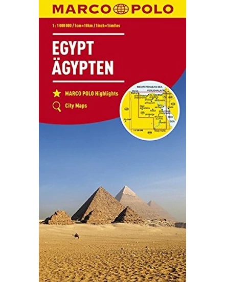 Cartographia Egyiptom térkép 9783829739269