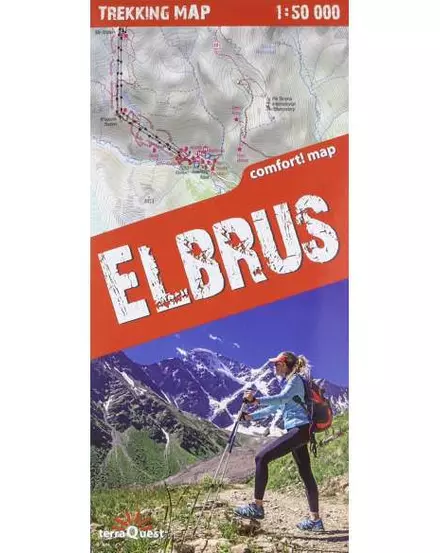 Cartographia Elbrusz trekking térkép - Expressmap 9788361155607