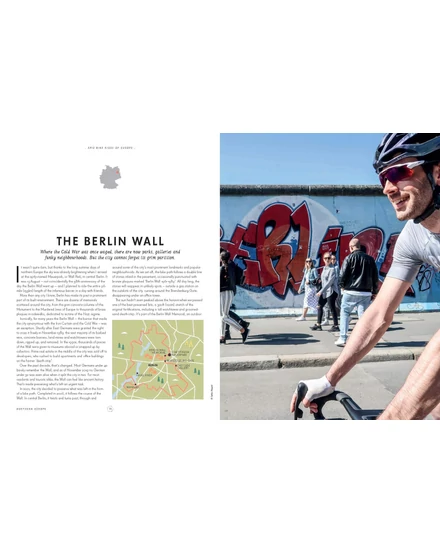 Cartographia Epic Bike Rides of Europe Lonely Planet (angol) 9781788689427