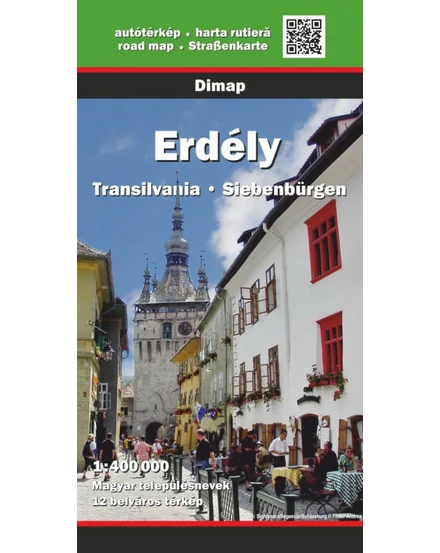 Cartographia Erdély térkép 9789639251823