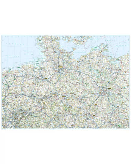 Cartographia-Észak-Németország térkép-ADAC-9783826422799