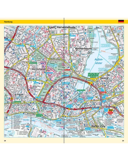 Cartographia-Észak-Németország térkép-ADAC-9783826422799