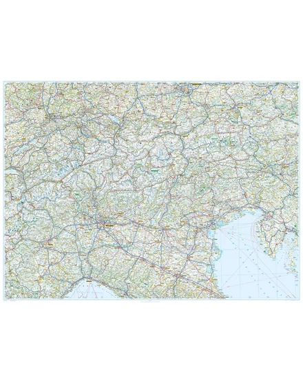 Cartographia-Észak-Olaszország térkép-ADAC-9783826422881