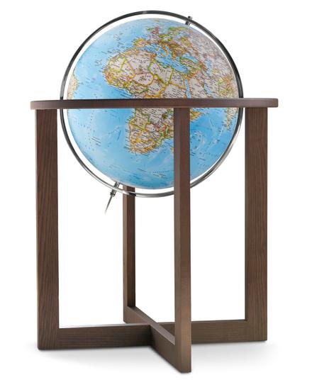 Cartographia Földgömb NG CROSS Blue 50 cm - világító, kézzel készített 