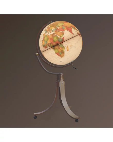 Földgömb Emily Antique 50 cm - világító, álló