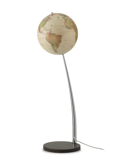 Földgömb VERTIGO ANTIQUE 37 cm - világító, duó, álló