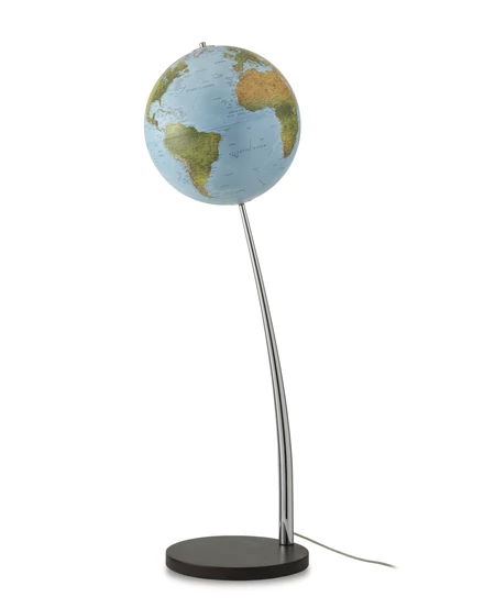 Földgömb VERTIGO BLUE 37 cm - világító,  duó, álló