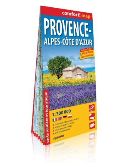 Cartographia - Provence, Alpok-Cote D'Azur térkép - 9788381906036