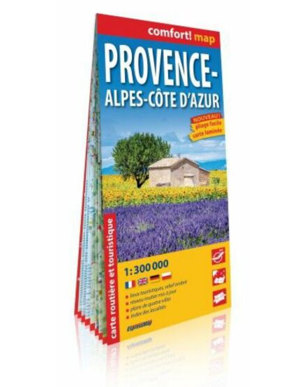 Cartographia - Provence, Alpok-Cote D'Azur térkép - 9788381906036