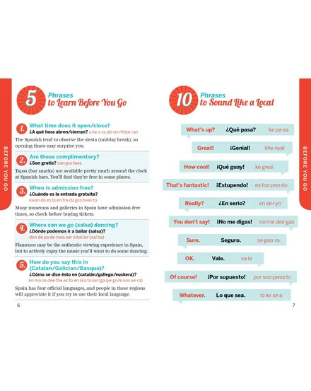 Fast Talk Spanish - spanyol útiszótár (útikönyv) Lonely Planet (angol)