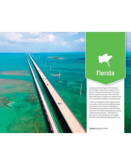 Cartographia Florida és a déli rész legjobb túrái útikönyv Lonely Planet (angol) 9781787015685
