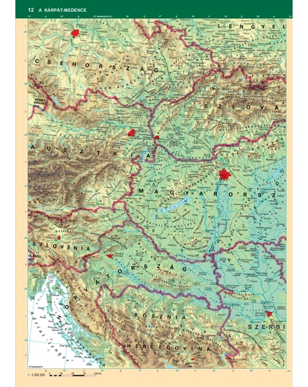 Cartographia Földrajzi + Történelmi világatlaszok elegáns DÍSZDOBOZBAN -Új kiadások-9789633539859