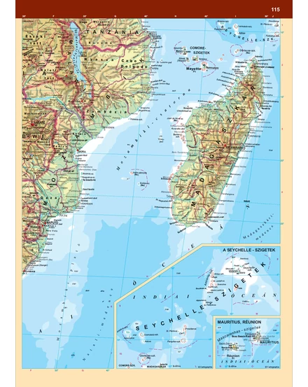 Cartographia Földrajzi + Történelmi világatlaszok elegáns DÍSZDOBOZBAN -Új kiadások-9789633539859