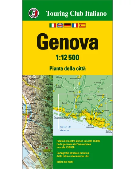 Cartographia Genova várostérkép 9788836571604