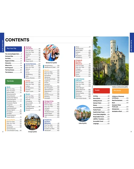 Németország útikönyv Lonely Planet (angol)