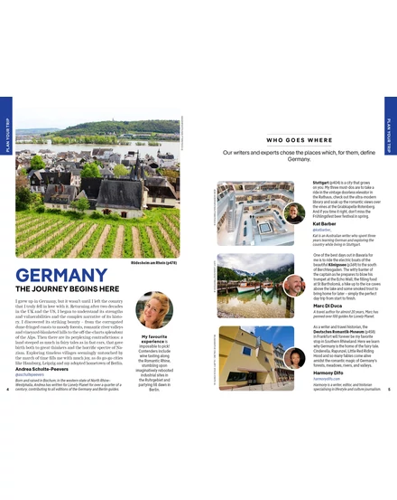 Németország útikönyv Lonely Planet (angol)