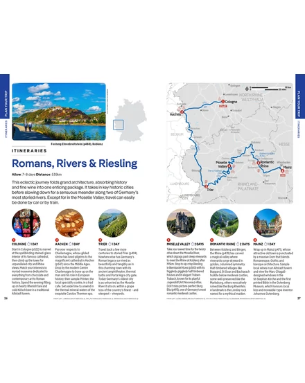 Németország útikönyv Lonely Planet (angol)